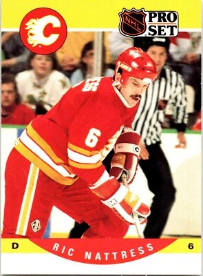 1990-91 Pro Set #426 Ric Nattress - Image 1 of 2