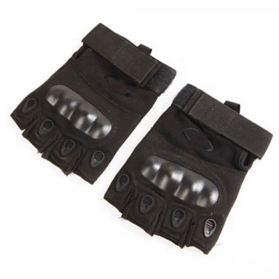 Guantes Airsoft Sin Dedos Tácticos Exterior Motocicleta Camping Nudillo Duro Foto 1 de 4