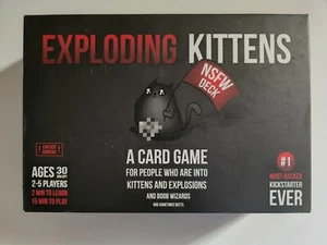 Exploding Kittens NSFW Card Game Complete in box - Picture 1 of 5