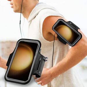 Shockproof Running Gym Jogging Phone Armband Case for Samsung S23 Ultra S22+ S21