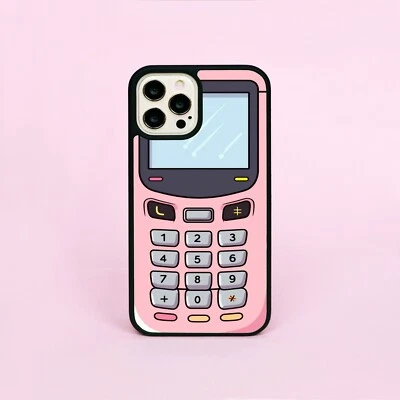 Funda/Funda Teléfono Móvil Y2K Bebé Rosa Años 90 2000 Para iPhone Samsung Galaxy Foto 1 de 4
