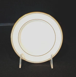 LENOX FEDERAL GOLD CLASSICS COLLECTION BREAD PLATE 6 1/4" - Picture 1 of 3