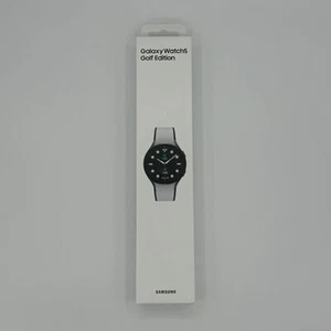 Samsung Galaxy Watch 5 BT Golf Edition SM-R910 44mm White New Sealed - Zdjęcie 1 z 6
