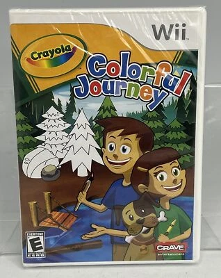 Crayola Colorful Journey (Nintendo Wii, 2009) Brand New Factory Sealed - Image 1 of 4