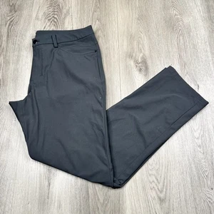Lululemon 5 Pocket Pants Mens Size 36 Inseam 32.5 Charcoal Gray  - Picture 1 of 12
