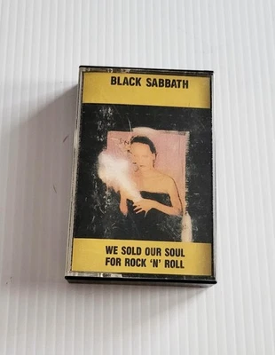 Black Sabbath - We Sold Our Soul For Rock 'N' Roll Cassette Tape - Ozzy Osbourne - Image 1 of 4