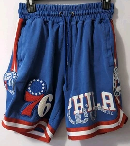 Pro Standard Philadelphia 76ers Men's Basketball Shorts Small Blue - Picture 1 of 7