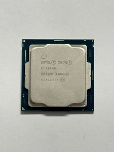 Czterordzeniowy procesor SR3WM Intel Xeon E-2144G 3,60GHz 8MB 71W - Zdjęcie 1 z 3