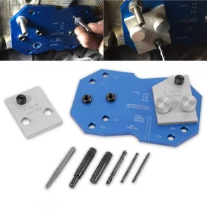 Plantilla de taladro colector 68500 para motores Ford 2V 3V Triton 4,6 L 5,4 L 6,8 L V10 - Imagen 1 de 8