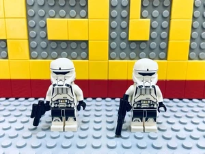 Star Wars LEGO Minifigure 2 Hover Tank Pilots Trooper 75152 Rogue One D42116 - Picture 1 of 2