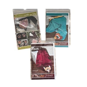 Critter Corners Baby Blanket Sewing Patterns UNCUT/NEW Lot of 3 - Picture 1 of 8