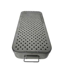 Wolf Knittlingen Sterilization Case Tray With Lid - Picture 1 of 10