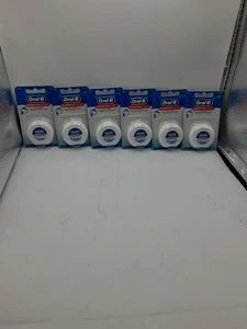 6x Oral B Essential Zahnseide Hohlraumabwehr Schutz Minze 50 M (6 Stück) - Bild 1 von 3