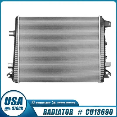 Radiator For 2017 2018 2019 Chevrolet Silverado 2500 HD Silverado 3500 HD 13690, Foto 1 de 4