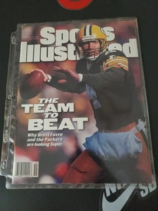Philip Morris Inc. Green Bay Packers The Team To Beat firmado Sports Illustrated - Imagen 1 de 5