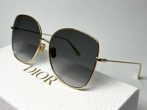 Nuevas gafas de sol Dior Stellaire BU A0A1 metal dorado redondo degradado 59-145 - Imagen 1 de 14