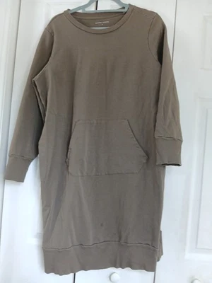 UNIVERSAL STANDARD Bree Sweatshirt Dress Pima Cotton Size Small/ 14-16 - Image 1 of 4