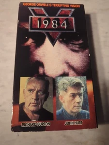 1984 VHS George Orwell - Richard Burton - John Hurt 1992 Free Shipping Return OK - Picture 1 of 3
