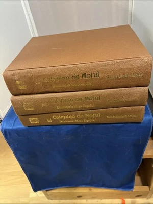Calepino de Motul - Diccionario Maya-Espanol Ramon Marin  3 Vols Complete - Image 1 of 4