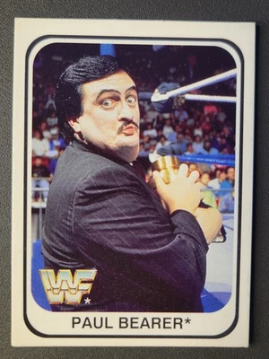1991 Merlin WWF Italian Trading Card #141 PAUL BEARER ROOKIE (RC) - Image 1 of 2