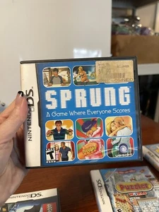 Sprung Nintendo DS Game And Case Book - Picture 1 of 3