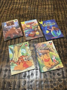 Lot of 5 Vintage Walt Disneys Wonderful World of Reading Children's Books Cars - Picture 1 of 7