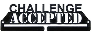 CHALLENGE MEDALLA ACEPTADA SOPORTE COLGANTE MEDALLA PARA PARED 13.1 26.2 5K - Imagen 1 de 6