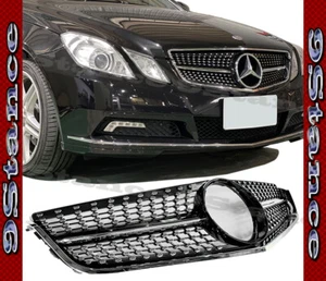 DIAMOND CHROME BLACK FRAME GRILLE FOR BZ C207 2DR 2010 2011 2012 2013 - Bild 1 von 5