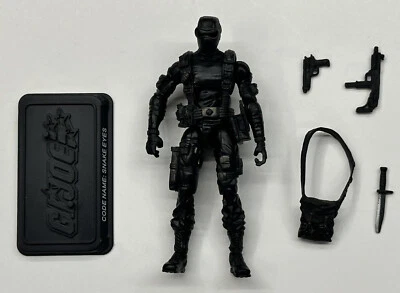 G.I. 2009 Figura Hasbro Completa Joe 25 Aniversario 3.75" Escala Ojos de Serpiente v42 Foto 1 de 3