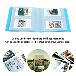 64 Pocket 3 Inch Photo Album Book For For Mini 11/8/9/7s/25/ ZZ1