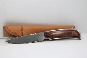 Vintage Ka-Bar 1230 Fixed Blade Knife RARE w/ Sheath - Picture 1 of 7
