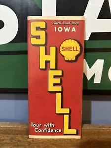 Shell Road Map 1937: Iowa NOS - Bild 1 von 2
