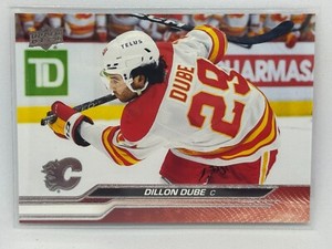 Dillon Dube 2023-24 Upper Deck Series 1 Hockey No. 24