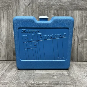 Vintage Gott Blue Ice Weekender 1034  Freezer Cooler Ice Reusable USA Made RARE - Picture 1 of 12