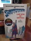 Superman Last Son of Krypton Paperback 1978 Warner Books By Elliot Maggin 1st Ed