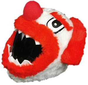 MOTORCYCLE COVER MOTORBIKE FUNNY HEEDS COVER CRAZY CASE HELMET COVERS CAP HEEDS - Picture 1 of 5
