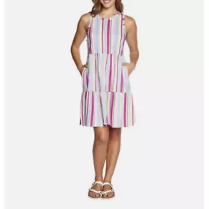 GAP gestreiftes Stufenkleid ärmellos Größe XXL - Bild 1 von 7