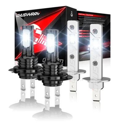 For Kia Sorento 2003-2006 4x Combo H1+H7 LED Headlight Kit Hi/Lo Beam Bulb 6000K - Image 1 of 4