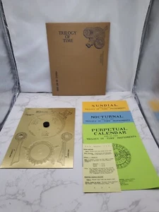 Vintage Rare 1976 Paul Macalister Trilogy of Time Paper Models - New Complete - Bild 1 von 11
