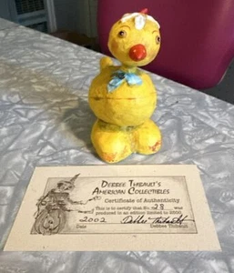 Debbee Thibault 2002 Goofy Duckling 28/2500 Figure COA 3 7/8” Tall - Picture 1 of 8
