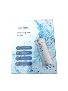 SEJOY Cordless Water Flosser Dental Oral Irrigator Teeth Cleaner AOW11- 350ML - Picture 1 of 5