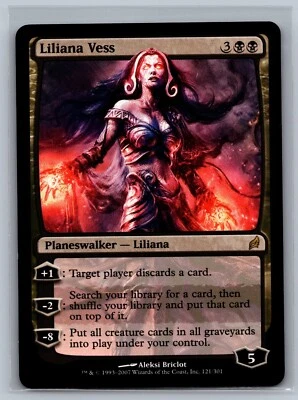 Magic The Gathering Lorwyn Liliana Vess #121/301 MTG TCG CCG - Image 1 of 2