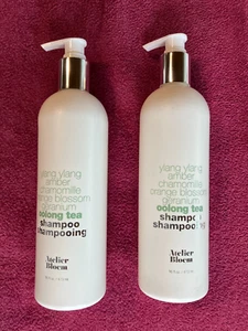 (2) Atelier Bloem Oolong Tea Shampoo, ylang ylang amber chamomille orange, 16 oz - Picture 1 of 4
