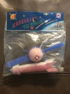 “Satellite To Space” Vintage Plastic Toy Hong Kong 1970’s - Picture 1 of 5