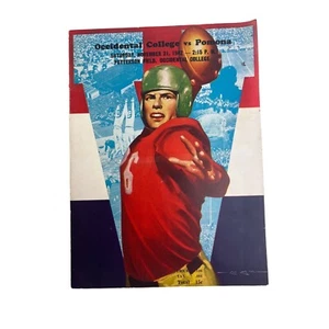 Occidental College vs Pomona November 21 1942 College Football Program Magazine - Picture 1 of 6