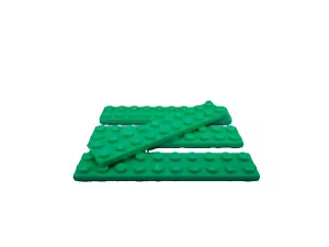 Lego 4 grüne 2x10 Grundplatte NEU - Bild 1 von 1