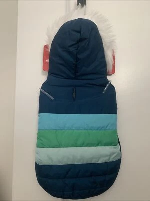 Wondershop Pet Puffer Vest Hood Size Small Fuzzy Faux Fur up to 25 lb NWT - Image 1 of 4