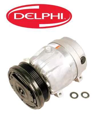 Chevy Impala 2002 2003 compresor de aire acondicionado de 3,4 L con embrague *NUEVO* Delphi OEM Foto 1 de 4