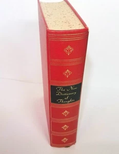 Vintage - The New Dictionary of Thoughts 1965 Print HC - Picture 1 of 8