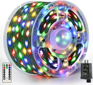 Christmas Lights 1000 LED 330 FT, IP67 Waterproof Plug in Christmas Tree Lights - Picture 1 of 9